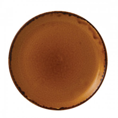 Dudson Harvest Evolve Coupe Plates Brown 165mm