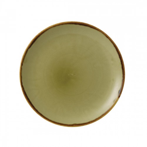 Dudson Harvest Evolve Coupe Plates Green 217mm
