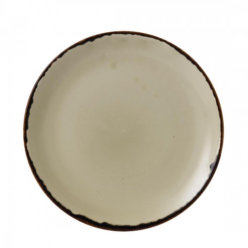 Dudson Harvest Evolve Coupe Plates Linen 260mm