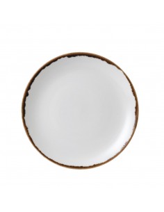 Dudson Harvest Evolve Coupe Plates Natural 217mm