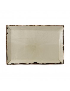 Dudson Harvest Rectangular Trays Linen 192 x 284mm