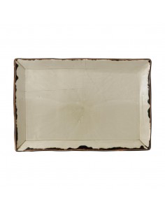 Dudson Harvest Rectangular Trays Linen 192 x 284mm