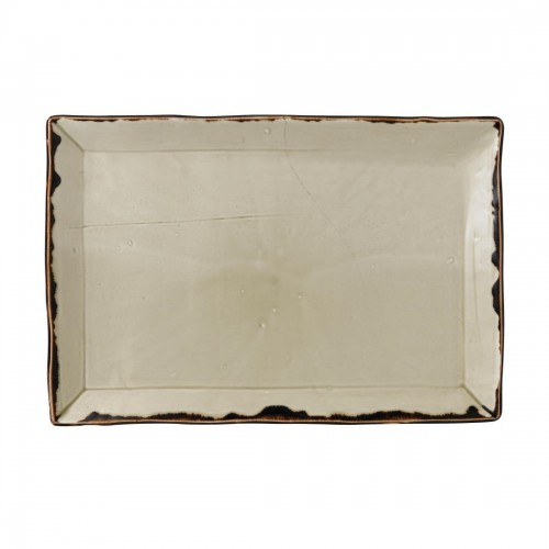 Dudson Harvest Rectangular Trays Linen 230 x 336mm