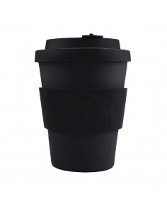 Ecoffee Cup Bamboo Reusable Coffee Cup Kerr  Napier Black 12oz