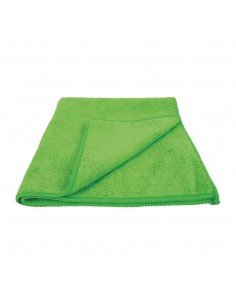 EcoTech Microfibre Cloths Green
