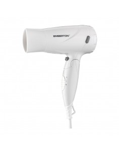 Emberton White 1600w Folding Hairdryer