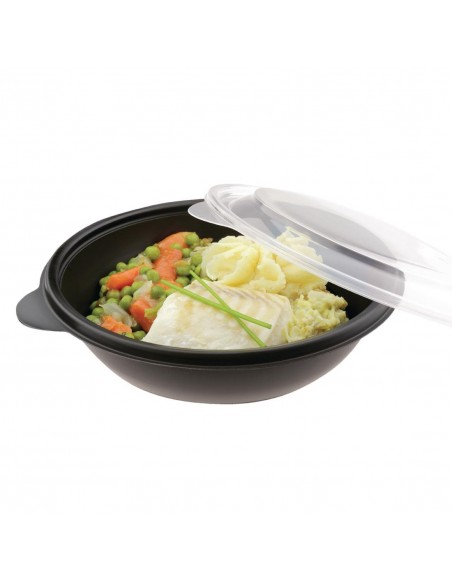 FastPac Medium Round Food Containers 750ml / 26oz