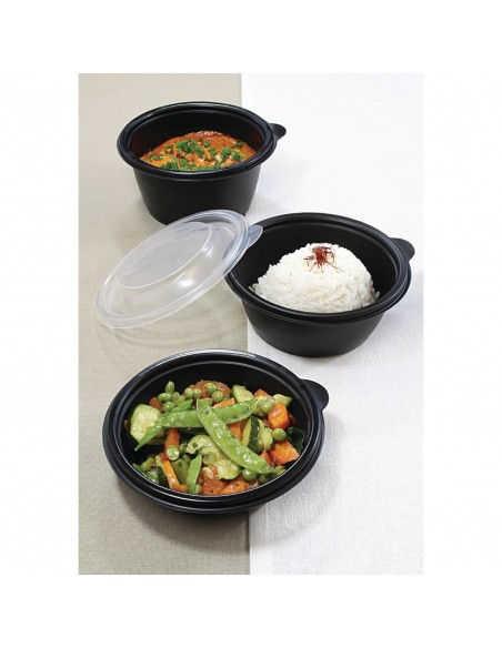 FastPac Small Round Food Containers 375ml / 13oz