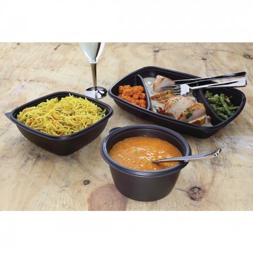 FastPac Small Round Food Containers 375ml / 13oz