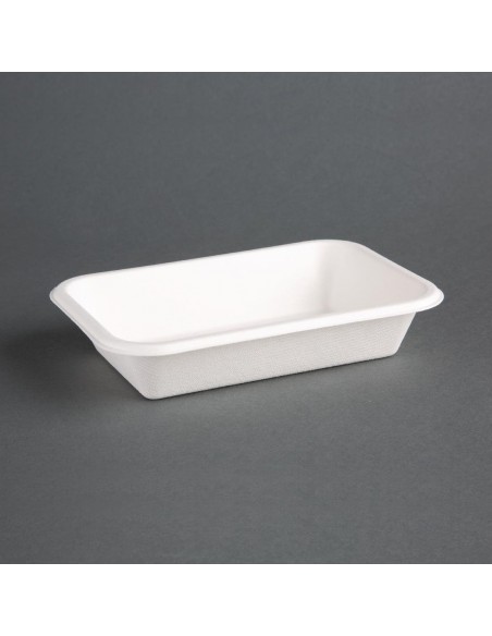 Fiesta Green Compostable Bagasse Food Trays 180mm
