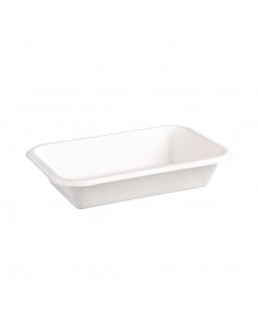 Fiesta Green Compostable Bagasse Food Trays 180mm 2