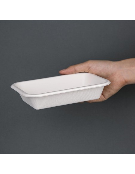 Fiesta Green Compostable Bagasse Food Trays 180mm