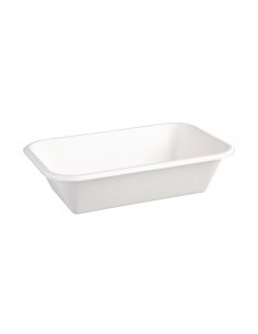 Fiesta Green Compostable Bagasse Food Trays 215mm 2