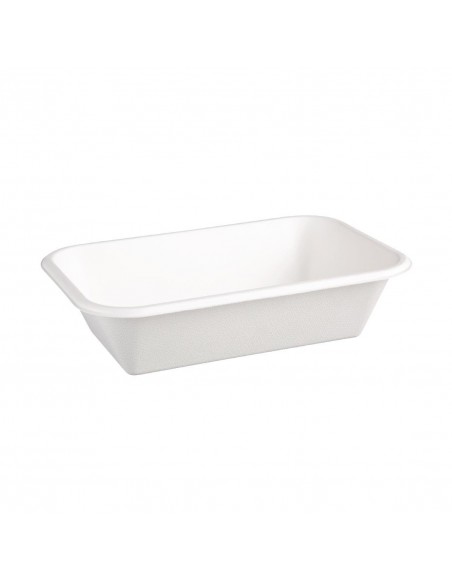 Fiesta Green Compostable Bagasse Food Trays 215mm
