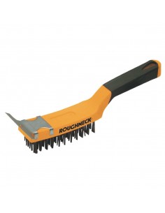 Grill Brush With Scraper