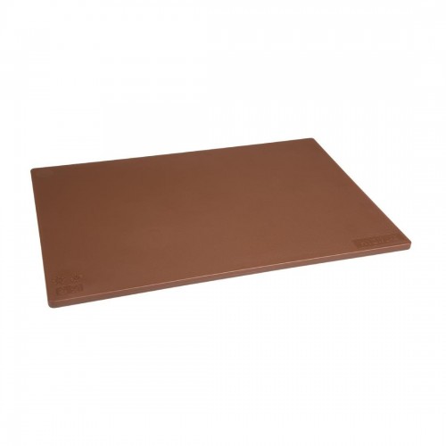 Hygiplas Anti-bacterial Low Density Chopping Board Brown