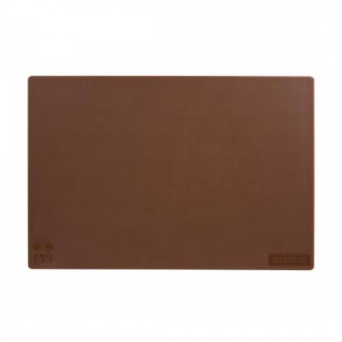 Hygiplas Anti-bacterial Low Density Chopping Board Brown