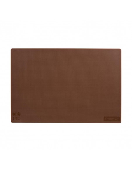 Hygiplas Anti-bacterial Low Density Chopping Board Brown