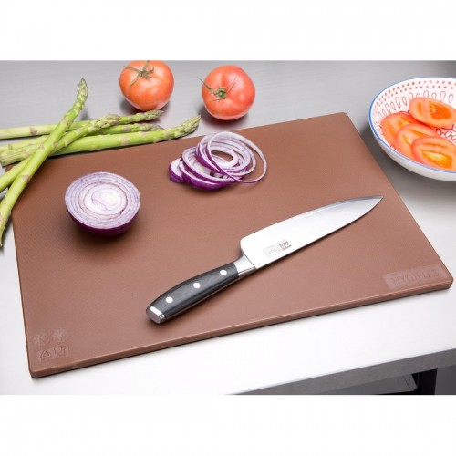 Hygiplas Anti-bacterial Low Density Chopping Board Brown