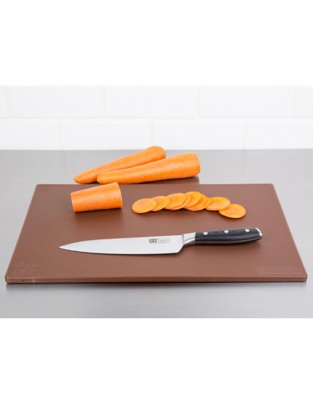 Hygiplas Anti-bacterial Low Density Chopping Board Brown