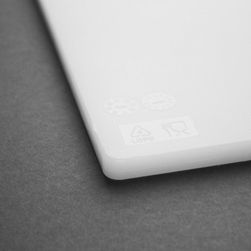 Hygiplas Anti-bacterial Low Density Chopping Board White