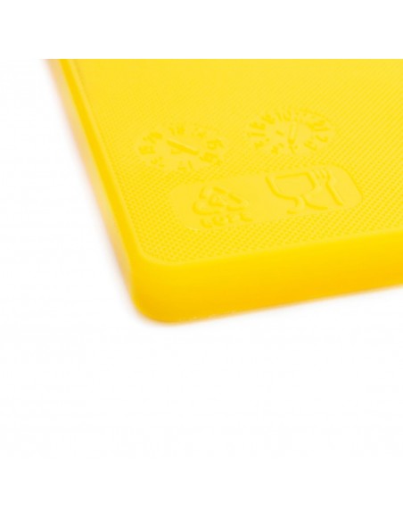 Hygiplas Anti-bacterial Low Density Chopping Board Yellow