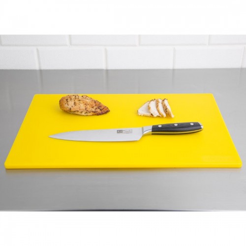 Hygiplas Anti-bacterial Low Density Chopping Board Yellow
