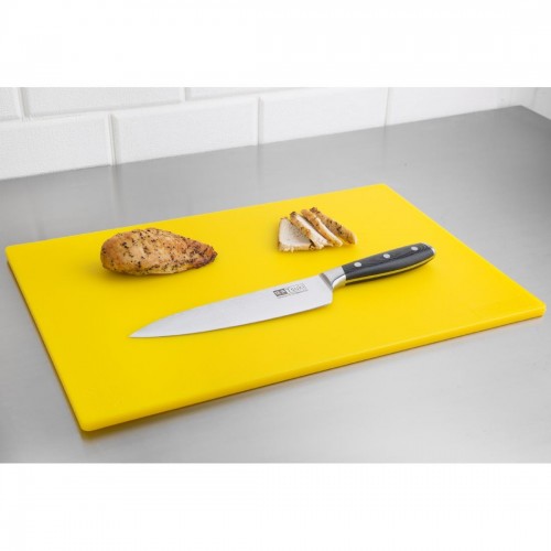 Hygiplas Anti-bacterial Low Density Chopping Board Yellow
