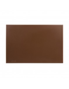 Hygiplas Anti Microbial High Density Brown Chopping Board 2