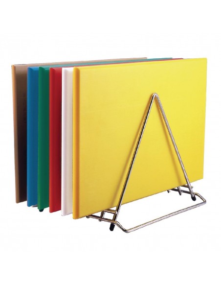 Hygiplas Anti Microbial High Density Brown Chopping Board