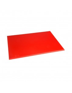 Hygiplas Anti Microbial High Density Red Chopping Board