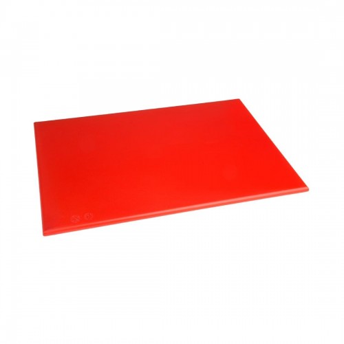 Hygiplas Anti Microbial High Density Red Chopping Board