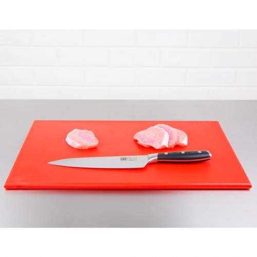 Hygiplas Anti Microbial High Density Red Chopping Board