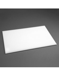 Hygiplas Anti Microbial High Density White Chopping Board