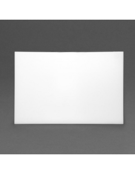 Hygiplas Anti Microbial High Density White Chopping Board