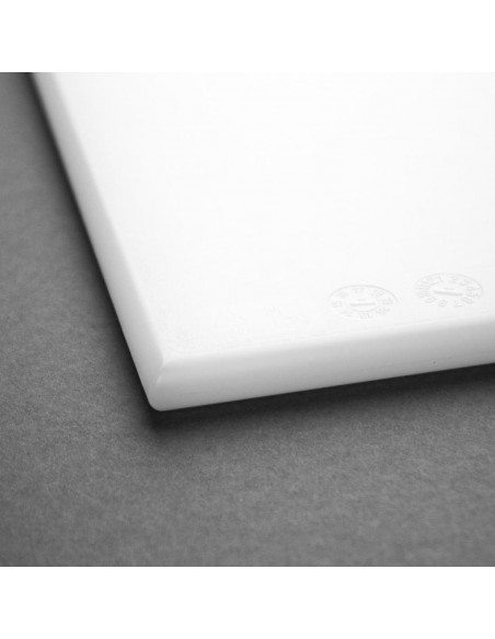 Hygiplas Anti Microbial High Density White Chopping Board