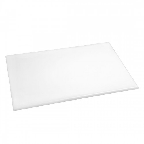 Hygiplas Anti Microbial High Density White Chopping Board