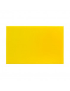 Hygiplas Anti Microbial High Density Yellow Chopping Board 2