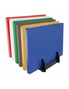 Hygiplas Plastic Chopping Board Rack Large 2