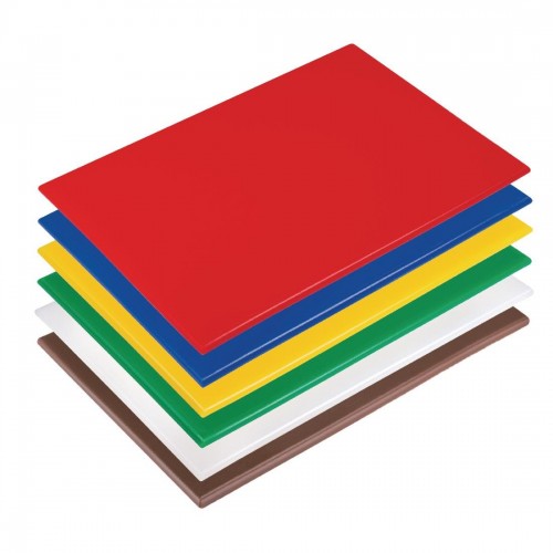 Hygiplas High Density Anti Bacterial Chopping Boards Set Large S