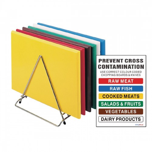 Hygiplas Standard High Density Chopping Board Pack