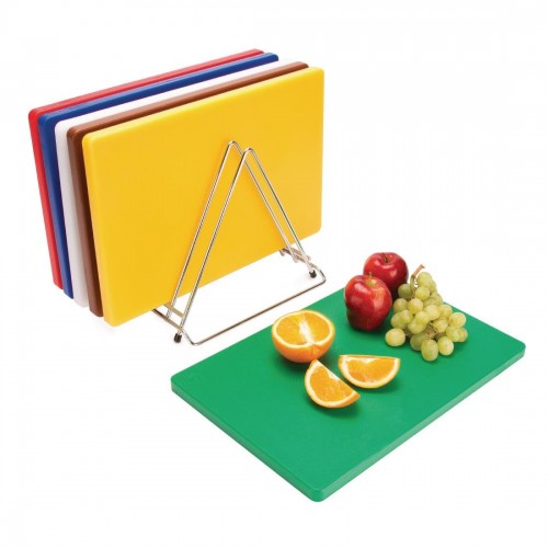 Hygiplas Thick Low Density Chopping Board Pack