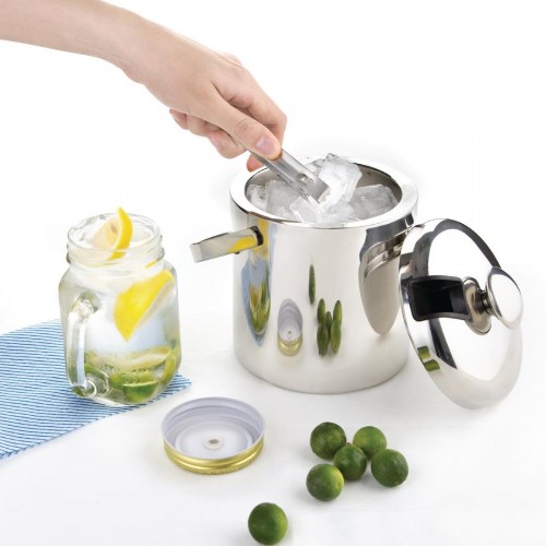 Ice Pail With Tongs