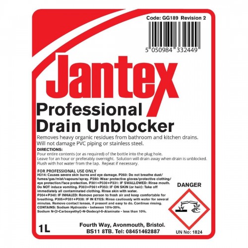 Jantex GG189 Drain Unblocker