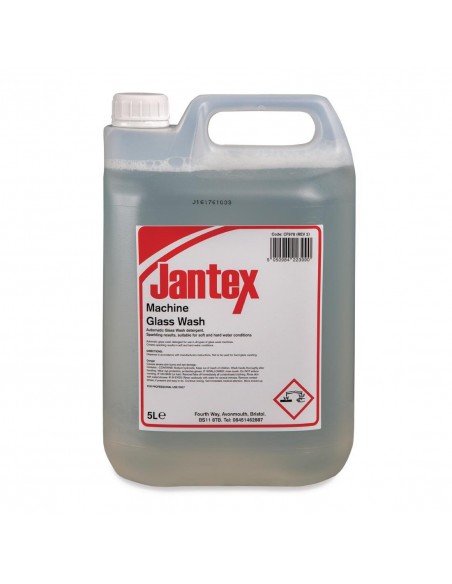 Jantex Glasswasher Detergent and Rinse Aid Concentrate 5Ltr 2 Pa