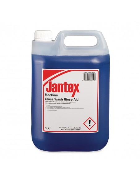 Jantex Glasswasher Detergent and Rinse Aid Concentrate 5Ltr 2 Pa