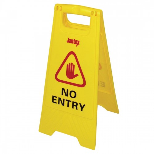 Jantex L434 No Entry Sign
