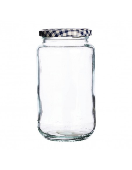 Kilner Round Twist Top Jar 580ml (Pack of 6)