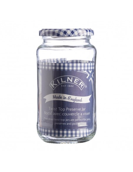 Kilner Round Twist Top Jar 580ml (Pack of 6)