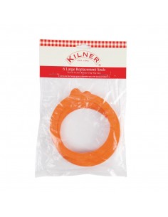 Kilner Spare Rubber Seals for Clip Top Jars 3Ltr